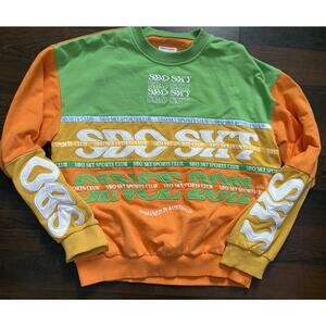 Royal Mile Sweater Women’s M Long Oversized Made In USA Chest 46, Length 25